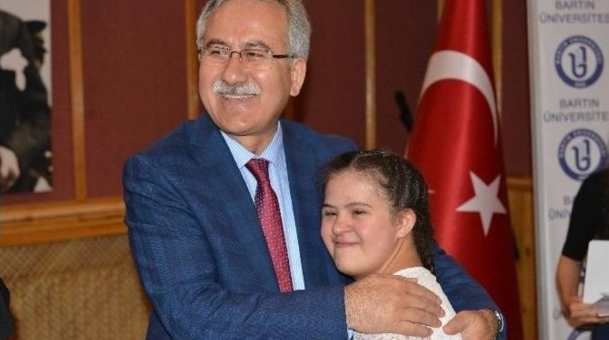 Engellerini Aştı, Bartın &Uuml;niversitesi&rsquo;nde Anlattı