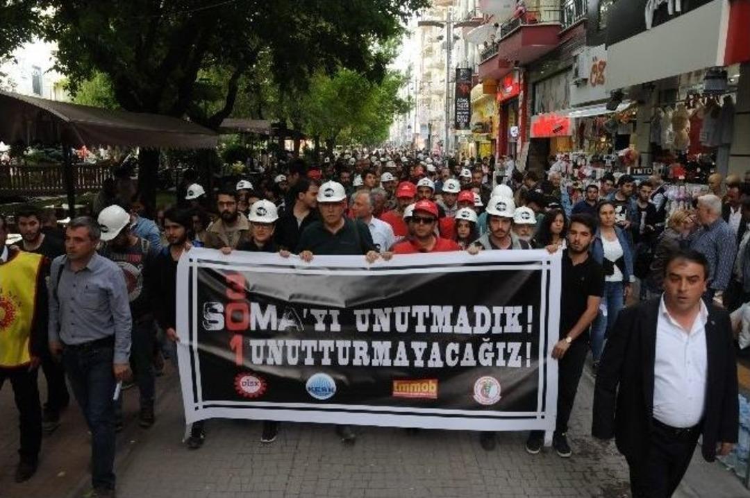 Eskişehir&rsquo;de &lsquo;soma&rsquo; Anması