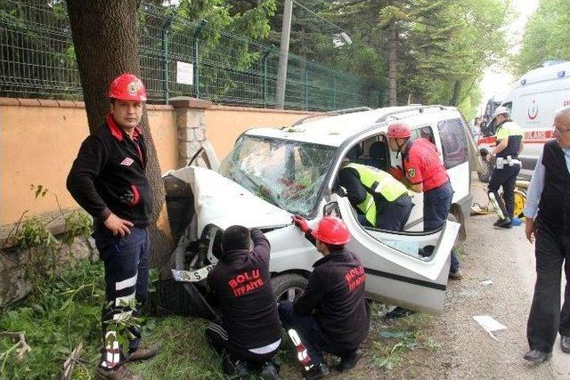 Bolu’da Trafik Kazası: 5 Yaralı