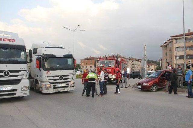 Bolu’da Trafik Kazası: 1 Yaralı