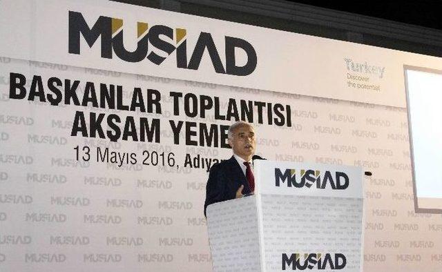 Müsiad Genel Başkanı Olpak’tan Ab’nin Talebine Tepki