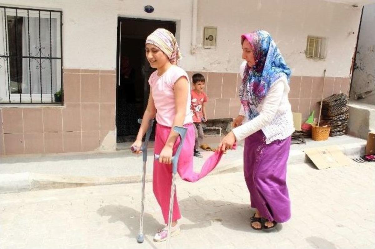 (&ouml;zel Haber) Bacağı Kesilen Tuğba&rsquo;dan Yardım &Ccedil;ığlığı