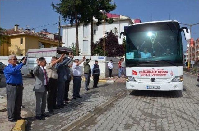 “diriliş Durağan” Çanakkale’ye Yolunda