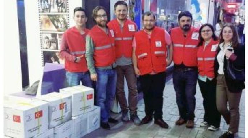 Kızılay&rsquo;dan Gıda Yardımı