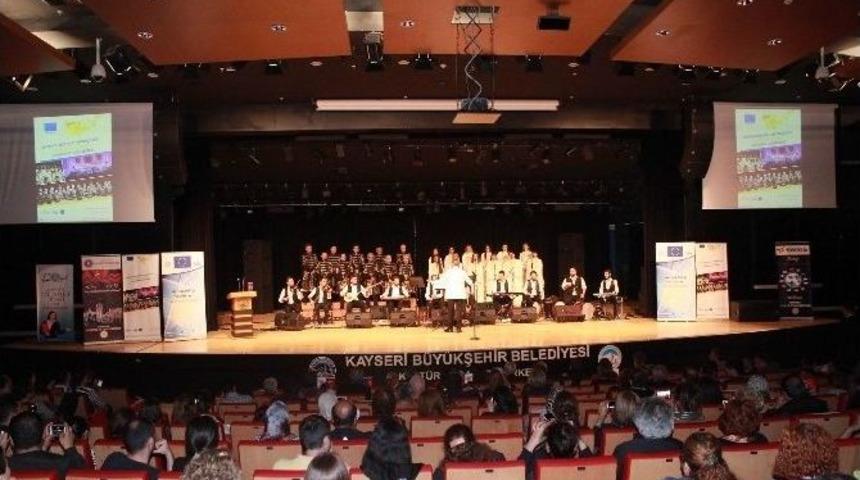 Antakya Medeniyetler Korosu Konseri Kayseri&rsquo;de Barış G&uuml;vercinlerini U&ccedil;urdu