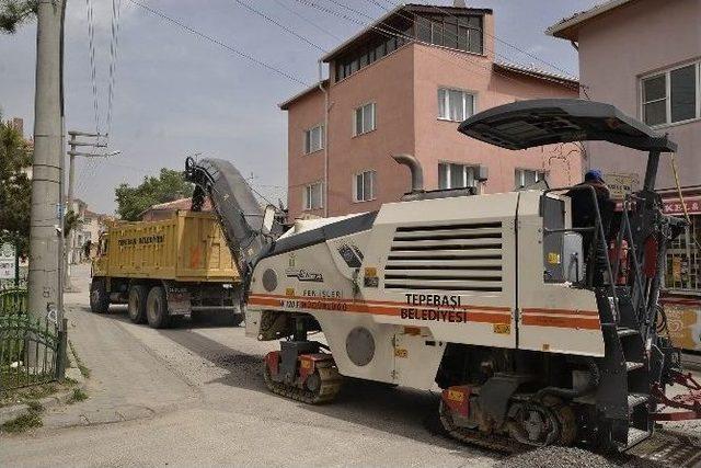 Tepebaşı Fen İşleri Kırsalda Çalışmalarına Hız Verdi