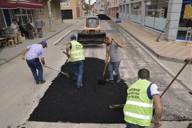 Tepebaşı Fen İşleri Kırsalda Çalışmalarına Hız Verdi