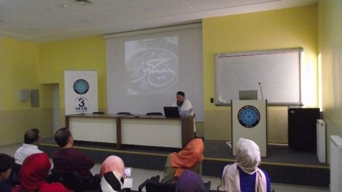 Uludağ &Uuml;niversitesi&rsquo;nde Hat Tarihi Konuşuldu