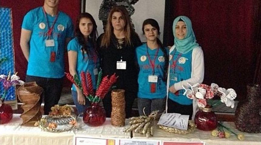&Ccedil;obanoğlu Mesleki Ve Teknik Anadolu Lisesi, 4006 T&uuml;bitak Bilim Fuarında Sergilenen Eserle Takdir Topladı