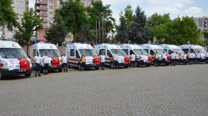 Batman&rsquo;daki Ambulans Sayısı 61&rsquo;e Y&uuml;kseldi