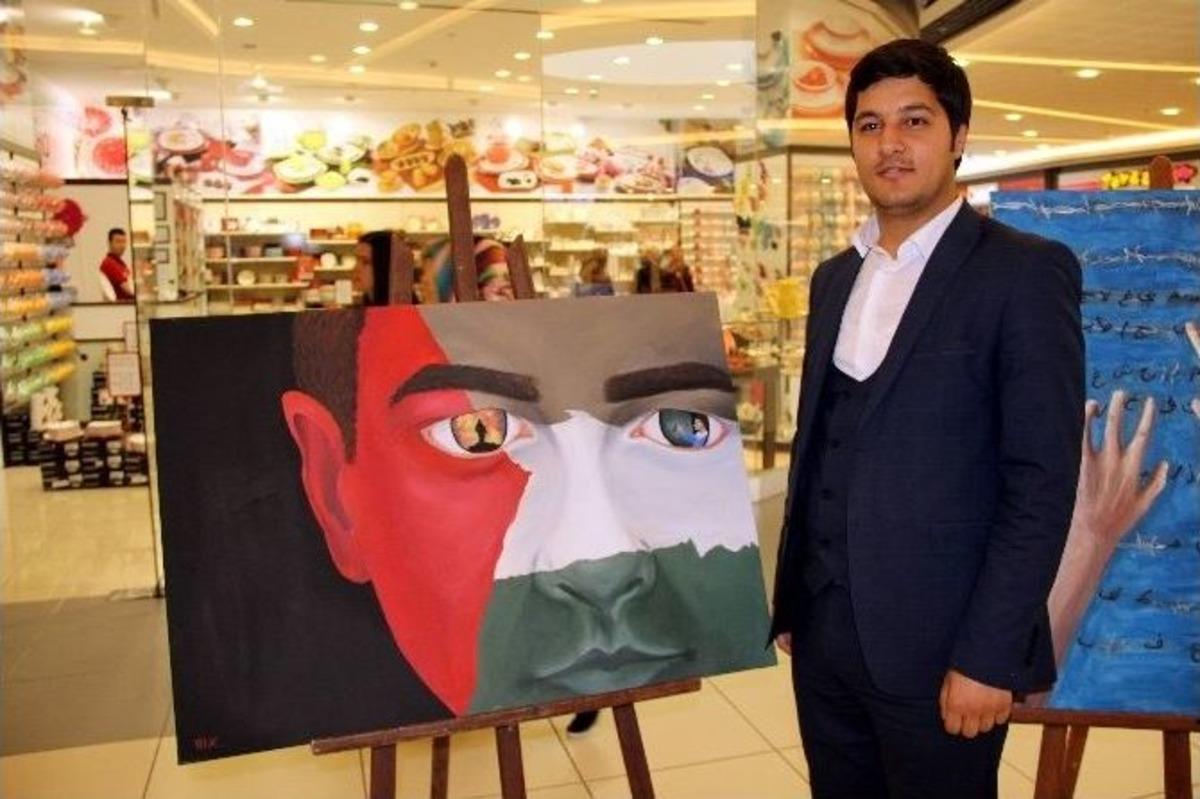 Filistinli &Ccedil;ocukların Eğitim Hakkını Tablolara Yansıttılar