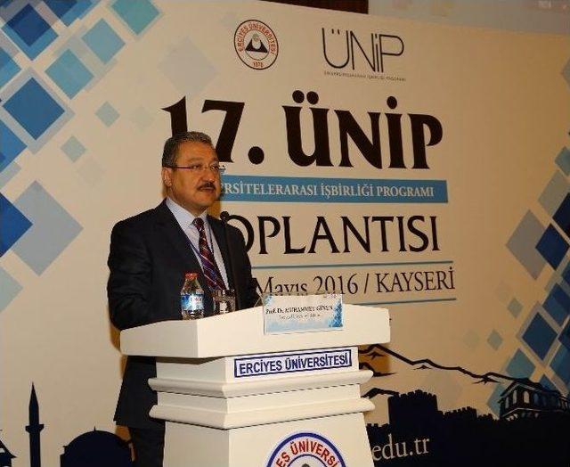 17. Ünip Üniversitelerarası İşbirliği Programı Toplantısı Kayseri’de Yapıldı