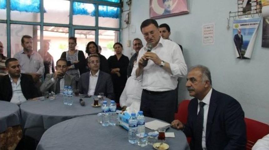 Başkan Savaş, Samandağ Halkıyla Bir Araya Geldi