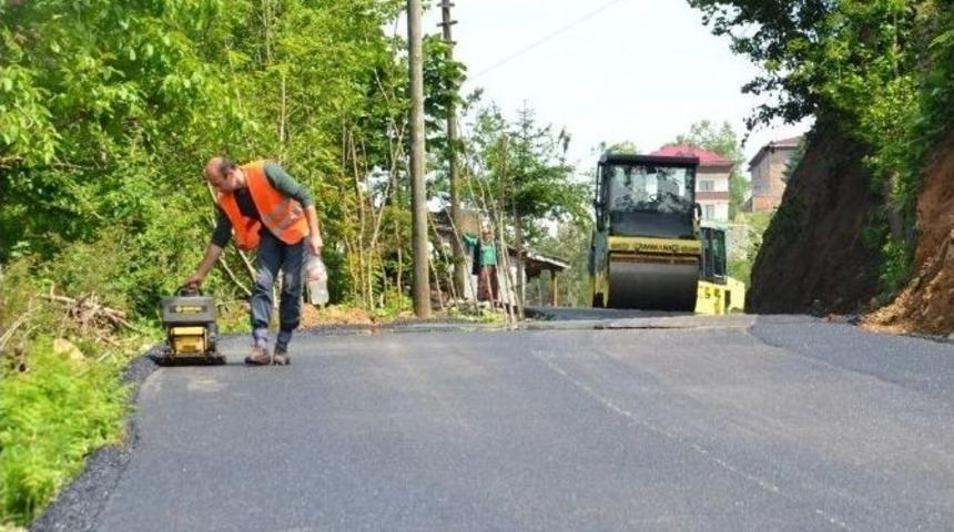 Trabzon B&uuml;y&uuml;kşehir Belediyesi Asfalt Seferberliğine Başladı