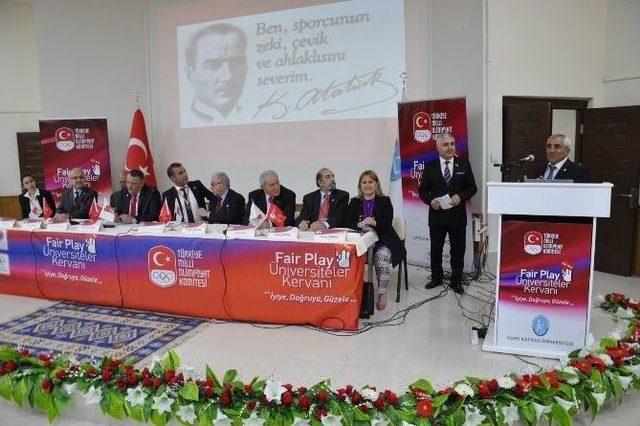 Kafkas Üniversitesi’nde Fair Play Üniversiteler Kervanı Paneli