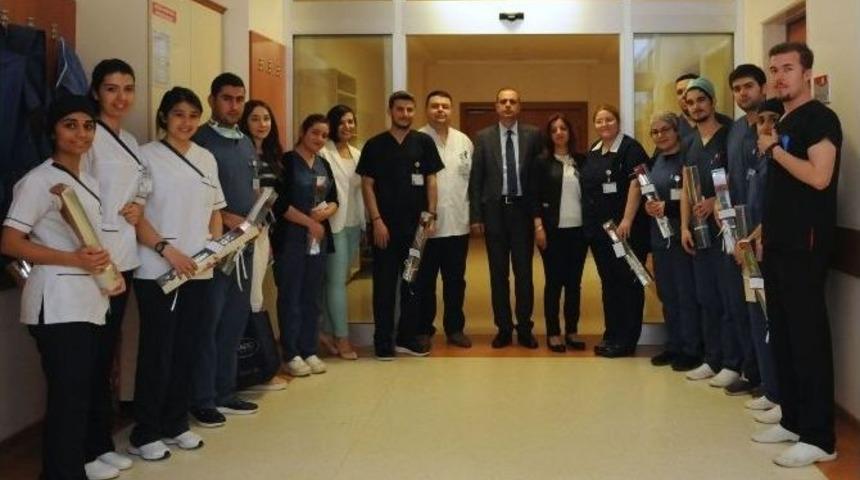 &Ouml;zel Sani Konukoğlu Hastanesi&rsquo;nde Hemşirelik Haftası Kutlanıyor