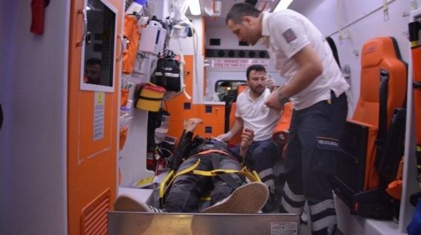 Bafra&rsquo;da Kaza: 1 Yaralı