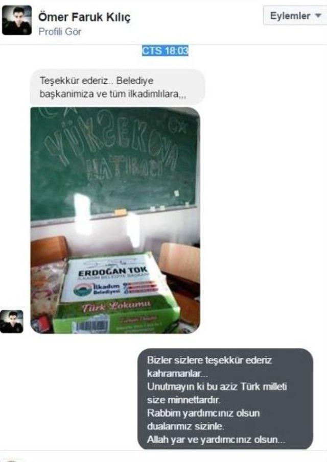 Yüksekova’dan İlkadım’a Selam