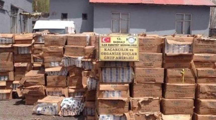 Van&rsquo;da 450 Bin Paket Ka&ccedil;ak Sigara Ele Ge&ccedil;irildi