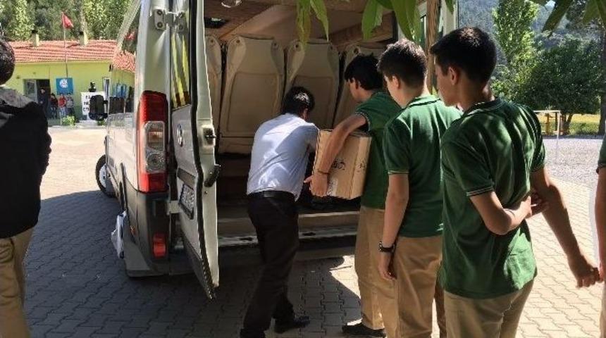 K&ouml;yceğizli &Ouml;ğrencilerden &lsquo;&rsquo;kardeş Okullara&rsquo;&rsquo; Destek