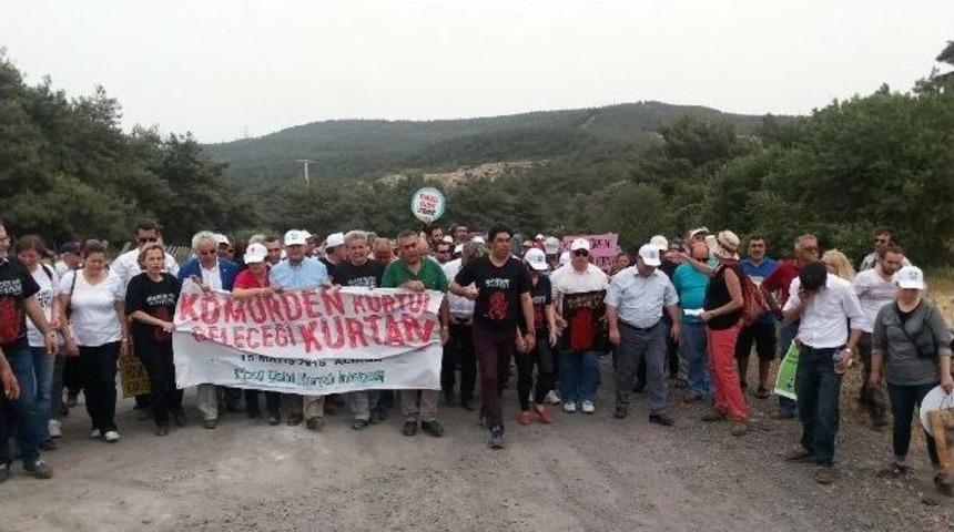 Termik Santrale Karşı Eylem Yaptılar