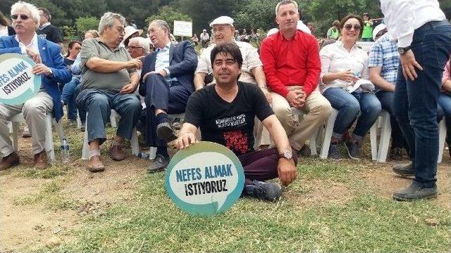 Termik Santrale Karşı Eylem Yaptılar