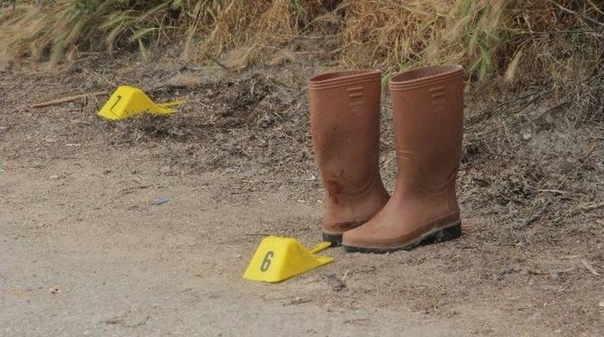 Bah&ccedil;ede &Ccedil;alışırken Alkoll&uuml; Şahıs Tarafından Vuruldu