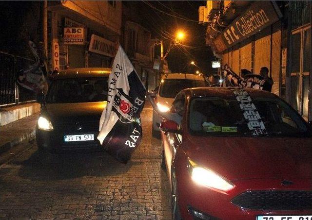 Cizrede Beşiktaş’ın Şampiyonluk Sevinci