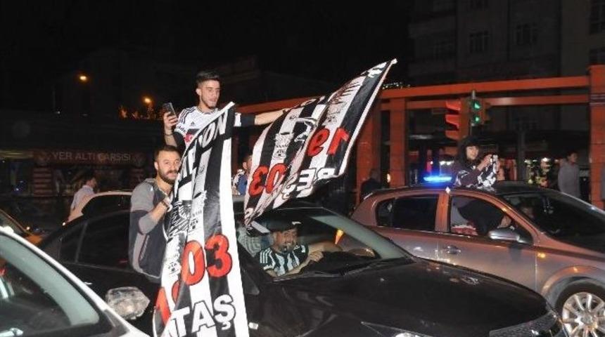 Van&rsquo;da Beşiktaş&rsquo;ın Şampiyonluk Coşkusu