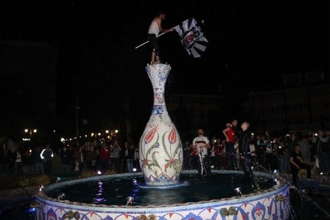 K&uuml;tahya&rsquo;da Beşiktaş Coşkusu