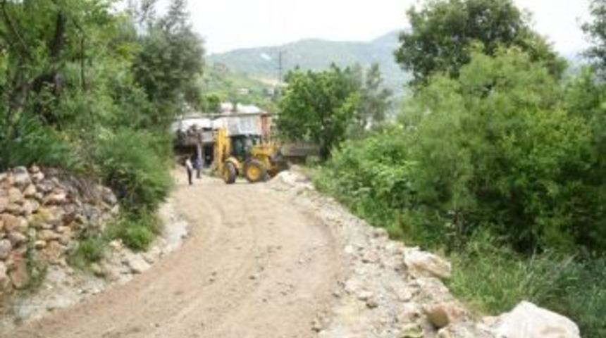 Alanya Belediyesi&rsquo;nden Yol Genişletme &Ccedil;alışmaları
