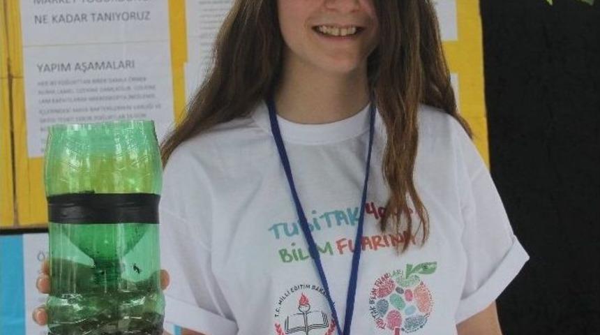 Ortaokul &Ouml;ğrencisi Organik Sinek İlacı Yaptı