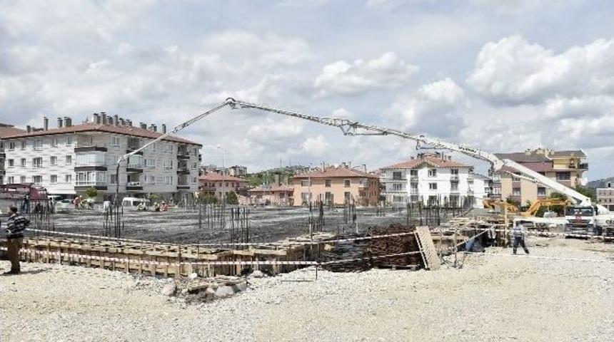 Başak Merkez Camii&rsquo;nin Temeli Dualarla Atıldı
