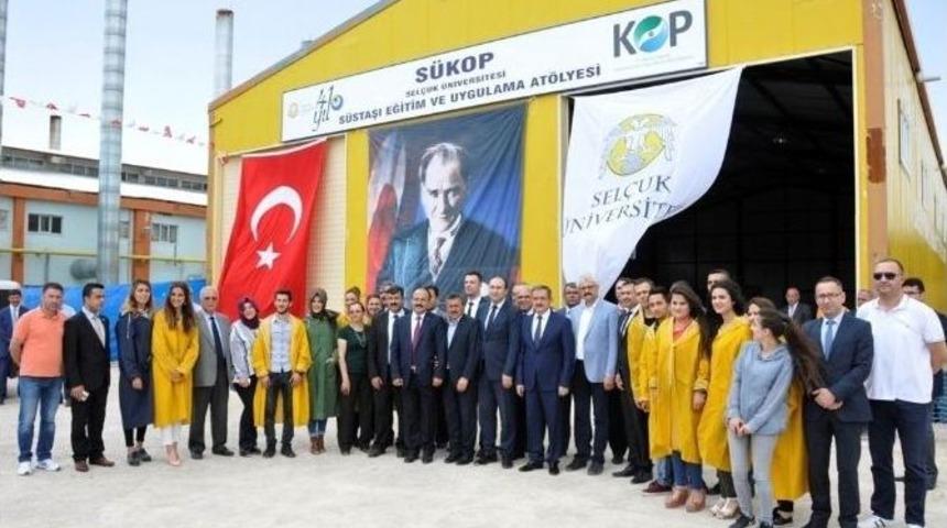 S&uuml;kop S&uuml;staşı Projesi Eğitim Ve Uygulama At&ouml;lyesi A&ccedil;ıldı