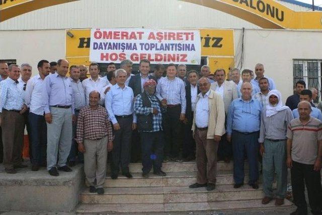 Başkan Savaş, Ömerat Aşireti’nin Dayanışma Toplantısına Katıldı 1