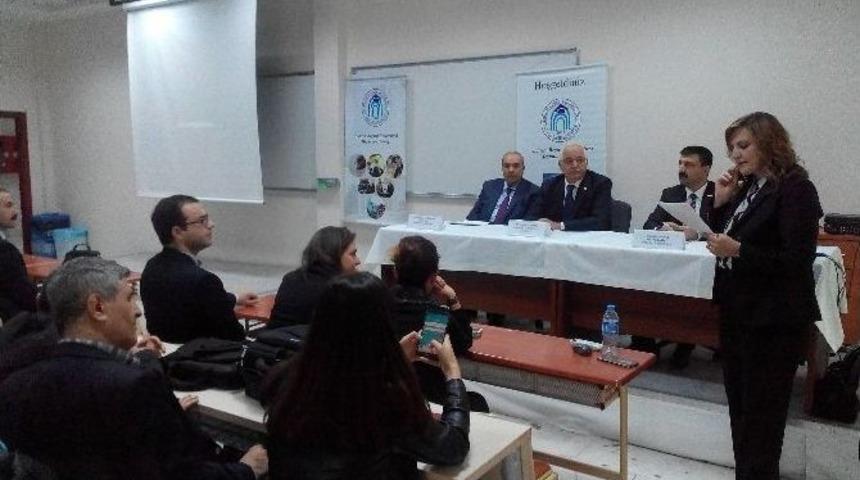Ak Parti Gaziantep Milletvekili Mehmet Erdoğan, Yıldırım Beyazıt &Uuml;niversitesi&rsquo;nde Gen&ccedil;lerle Buluştu.