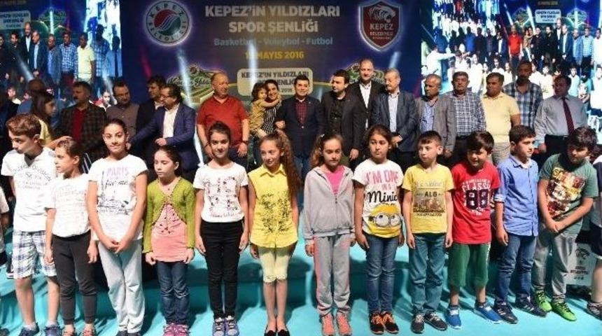 Kepez&rsquo;in Yıldız Gen&ccedil;leri Şenlendi