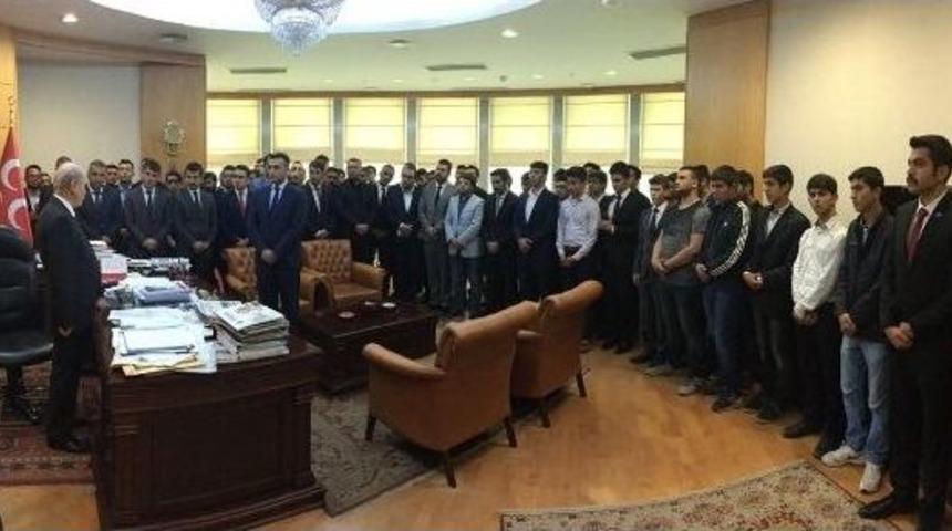 Adana &Uuml;lk&uuml; Ocakları&rsquo;ndan Bah&ccedil;eli&rsquo;ye Ziyaret