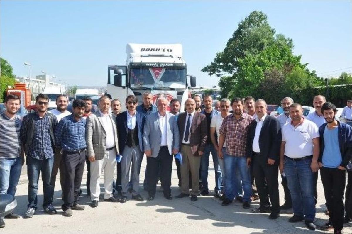 Kamyonculardan Trafik Sigortası Eylemi