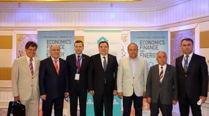 2. Uluslararası Ekonomi, Finans Ve Enerji Kongresi Kazakistan&rsquo;da Başladı