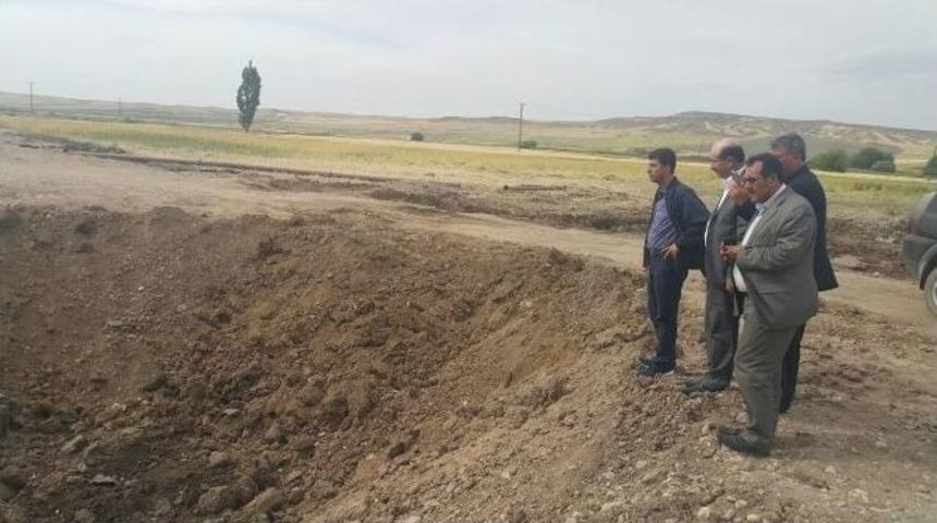 Mhp Heyeti Bombanın Patlatıldığı Mezrada İnceleme Yaptı