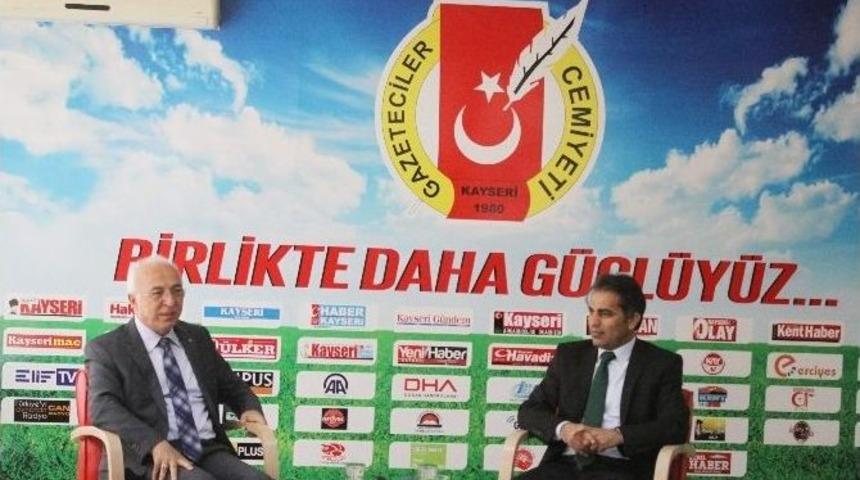 Kto Başkanı Mahmut Hi&ccedil;yılmaz&rsquo;dan Gazeteciler Cemiyetine Ziyaret