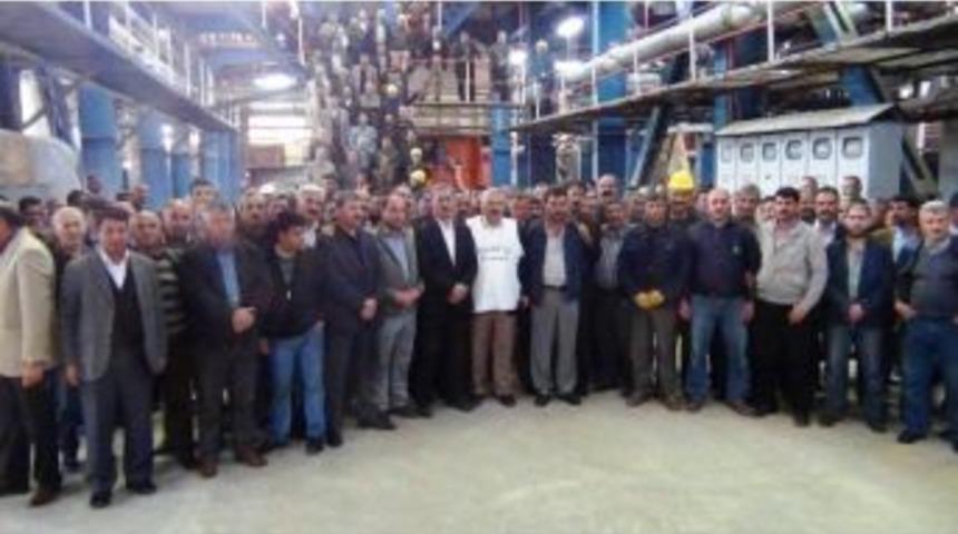 Şeker İş&ccedil;ilerinin 2 Saatlik İşi Ge&ccedil; Bırakma Eylemi