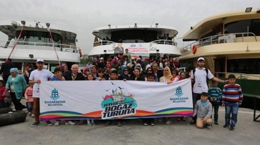 Başakşehir Belediyesi&rsquo;nden İl&ccedil;e Sakinlerine Tekne Gezisi
