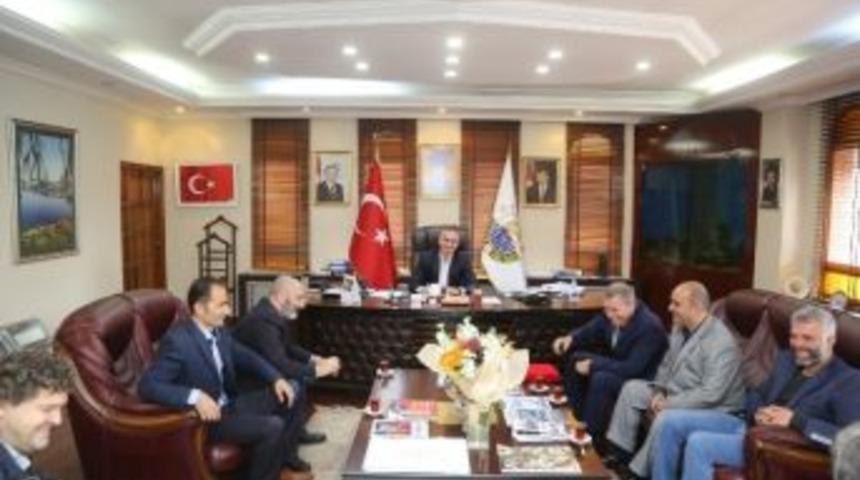 Askf&rsquo;den, Başkan Yılmazer&rsquo;e Ziyaret