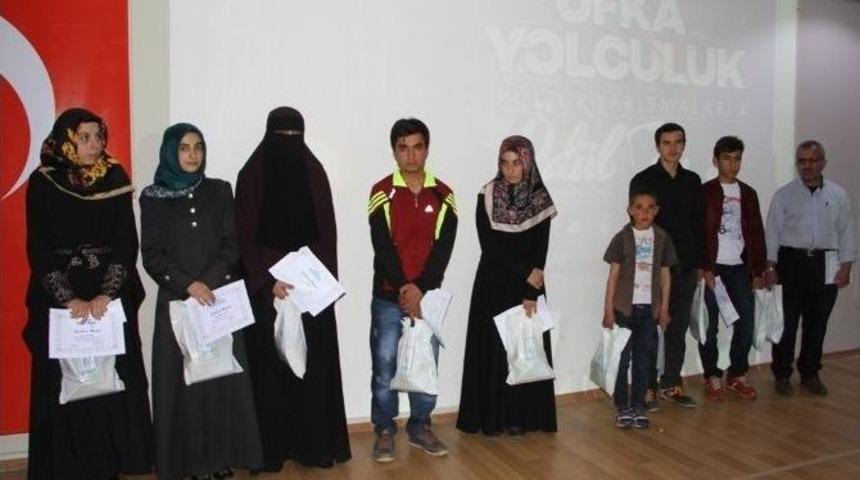 Van&rsquo;da &lsquo;ufka Yolculuk&rsquo; &Ouml;d&uuml;l T&ouml;reni