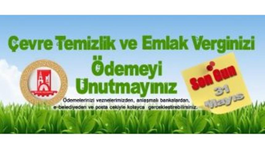 Bilecik Belediyesi&rsquo;nden Vergi Hatırlatması