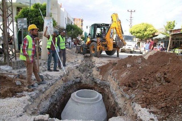 Suruç’ta Prestij Caddesi İçin Çalışmalar Devam Ediyor