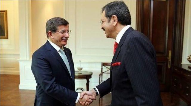 Başbakan Davutoğlu Stk Temsilcilerini Kabul Etti