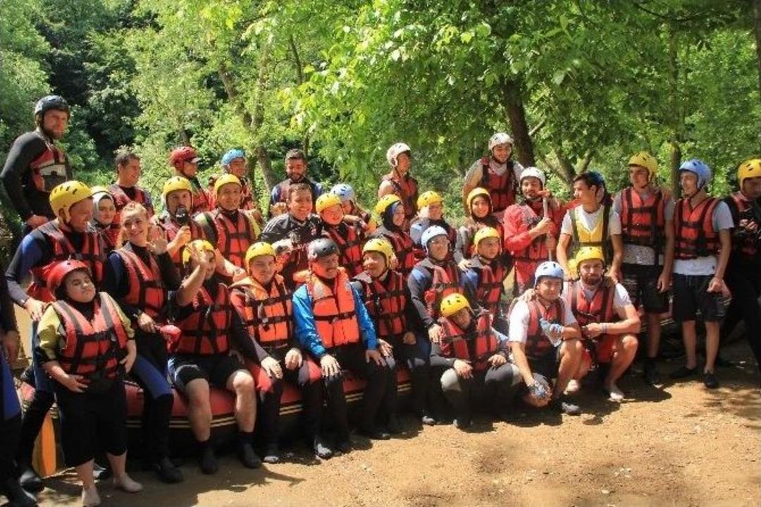 Engellilerin Rafting Heyecanı